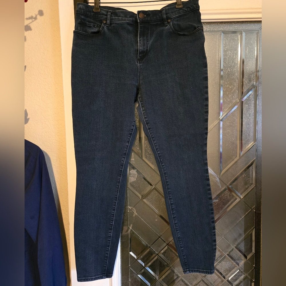 LOFT Women's Blue Legging Jeans
